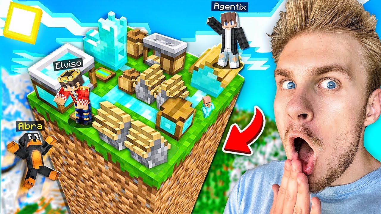 MINECRAFT, ale NIE MOŻEMY OPUŚCIĆ Tego MAŁEGO ŚWIATA z Agentix i Elviso… 😱