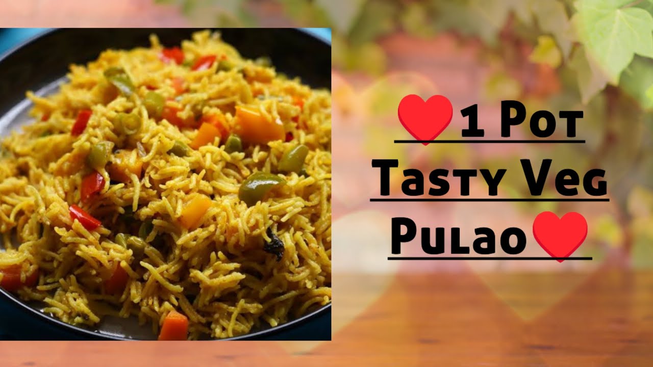 Veg pulao😋Simple ingredients......Royal Taste🥳🎉Tiffin box special🎊