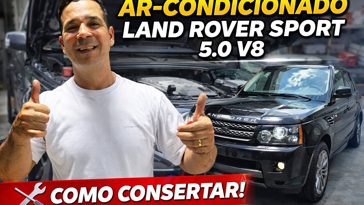 Ar-condicionado da Range Rover Sport 5.0 V8 não está funcionando?#diagnósticoautomotivo 