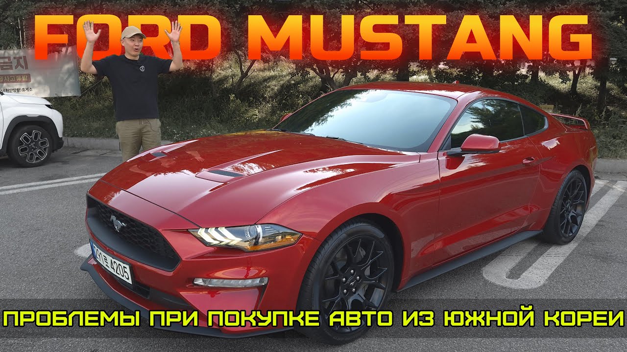 FORD MUSTANG ИЛИ ПРОБЛЕМЫ ПРИ ПОКУПКЕ АВТО ИЗ ЮЖНОЙ КОРЕИ