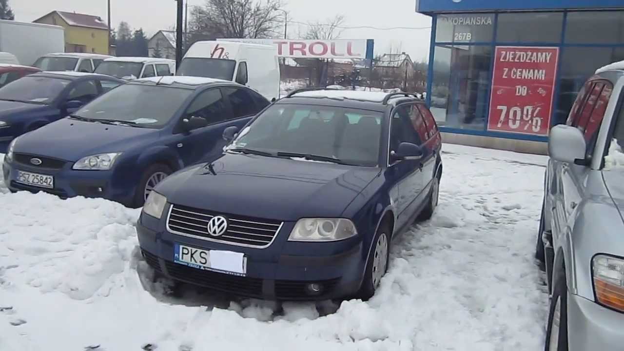 VW Passat 1.9 TDI 130 KM 2004. Prezentacja.