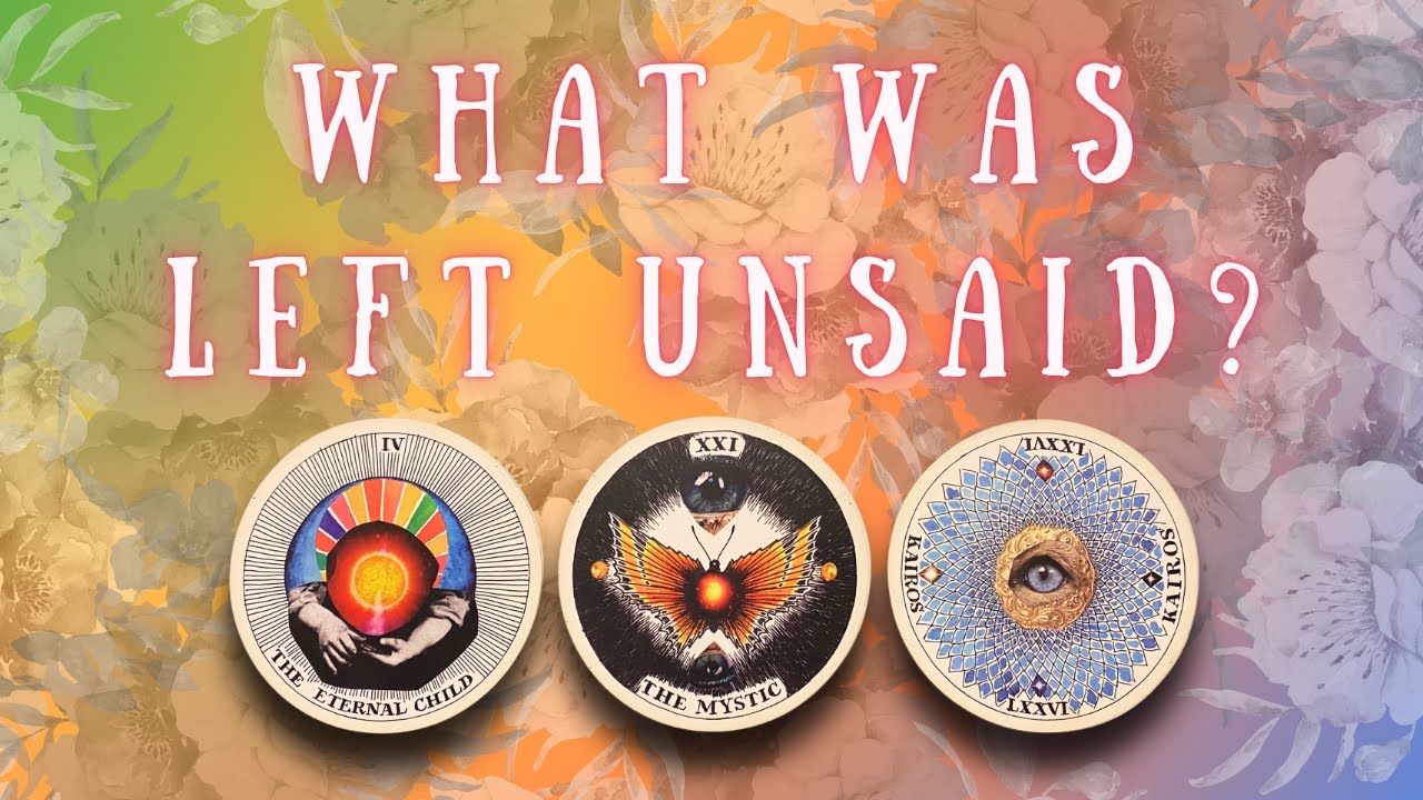 What was left unsaid? 🙊 PICK-A-CARD
