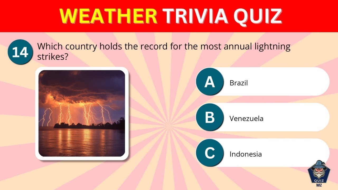 Can You Pass This Tricky Weather Science Quiz?