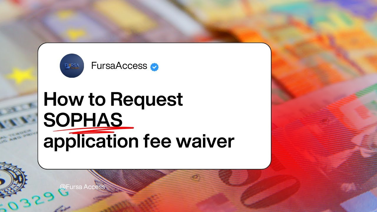 🎓 How to Request/Jinsi ya Kuomba SOPHAS Application Fee Waiver (Step-by-Step Guide) 🚀