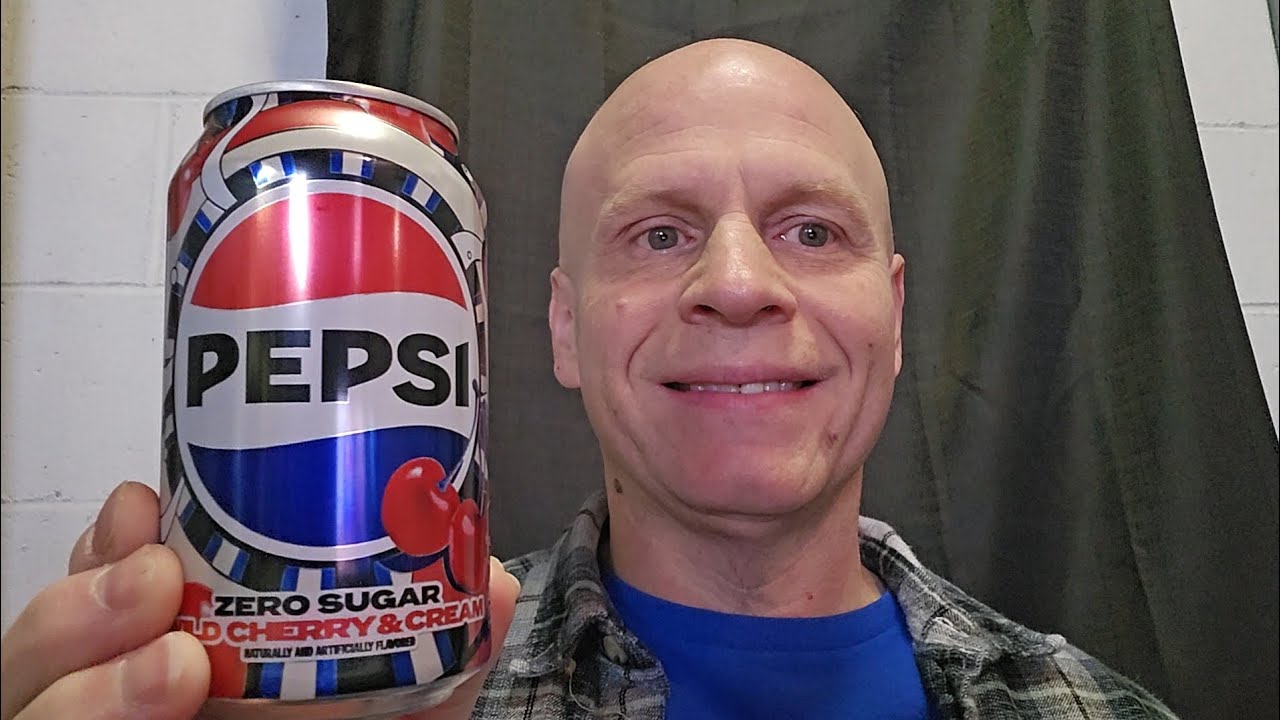 New Pepsi Zero Sugar Wild Cherry & Cream Review