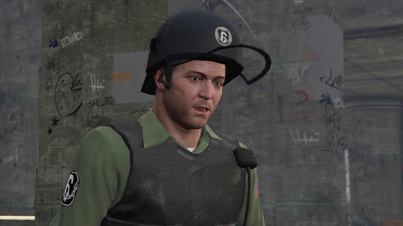 GTA 5 Story Mode #Mission 68 (The Big Score) Michael, Franklin & Trevor looting gold vans & escaping