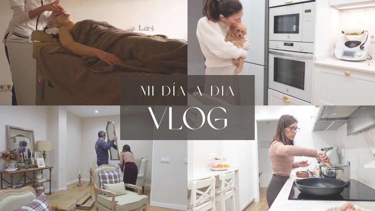 VLOG: Días de lluvia, facial y nuevo mueble para el salón