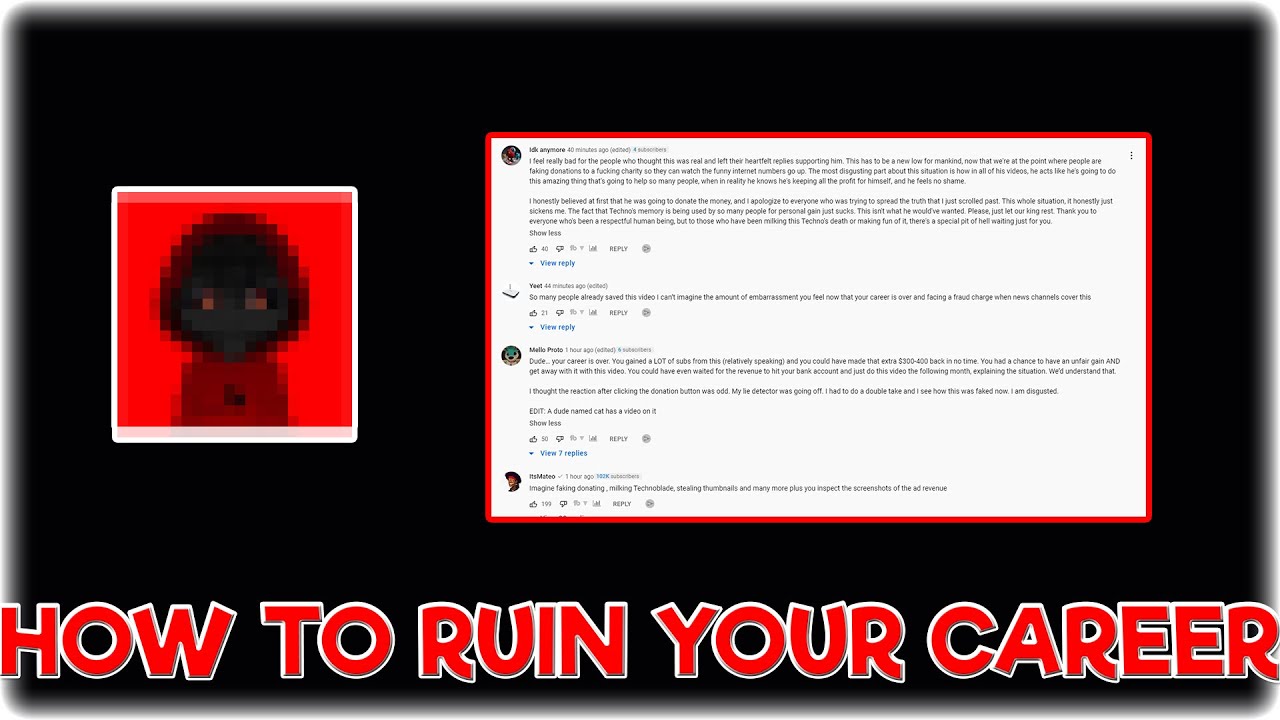 The End Of Braso: YouTuber Fakes $3000 Donation To Technoblade...