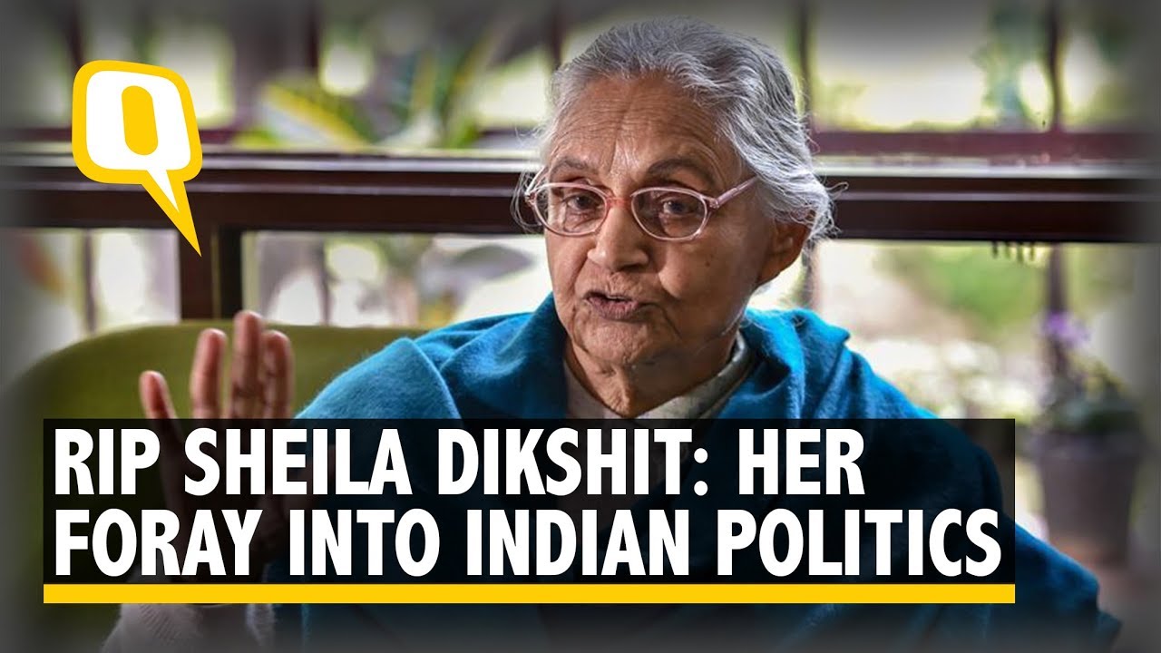 RIP Sheila Dikshit: How the Former Delhi CM Joined Politics When Her IAS Husband Couldn&rsquo;t