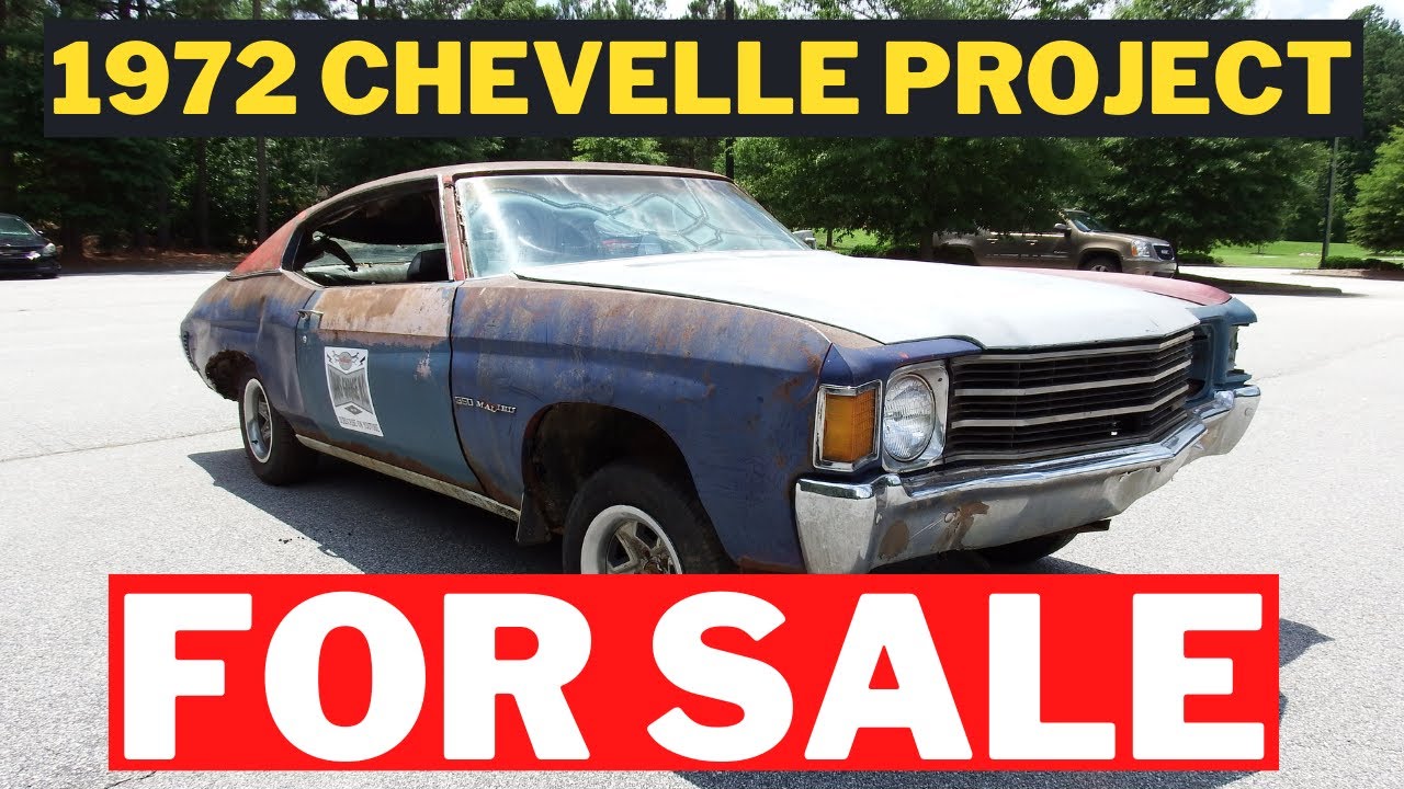 1972  Chevelle Malibu project for sale