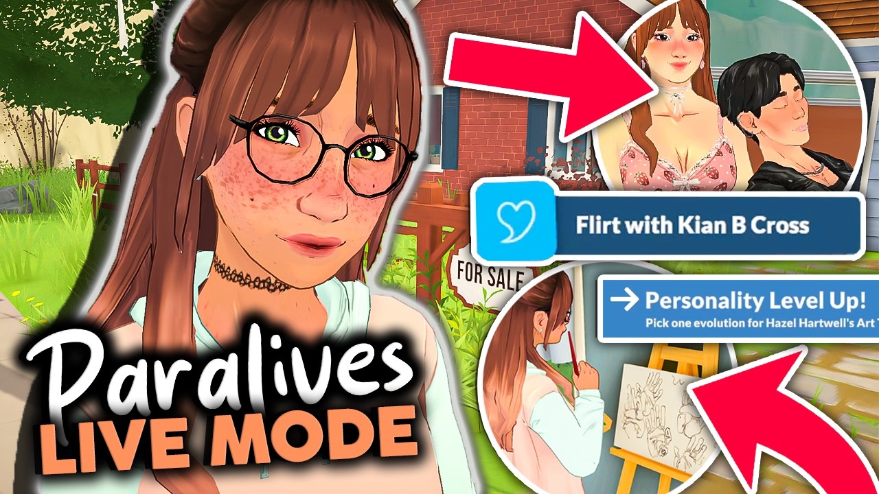 Мне удалось поиграть в Paralives РАНЬШЕ! | Геймплей в режиме Live Mode &mdash; первые впечатления