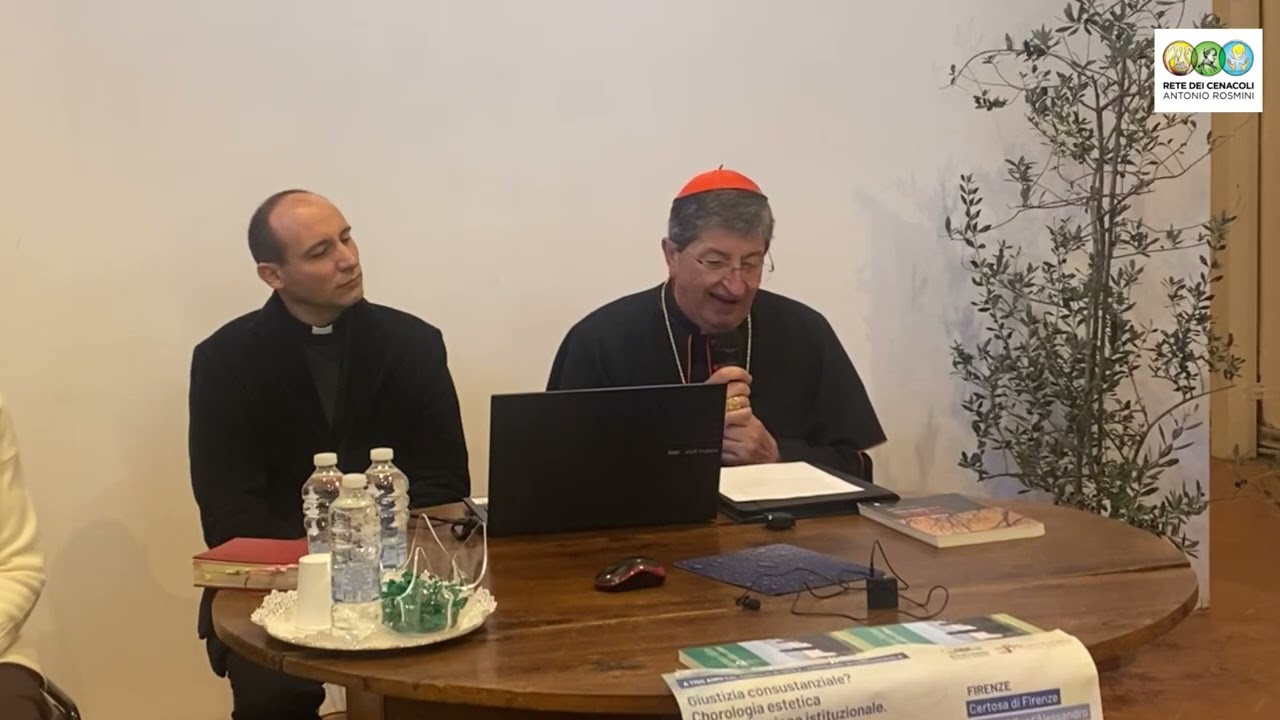 Saluti del Card. Giuseppe Betori presso la sala Biblioteca don Giorgio Mazzanti il 18 ottobre 2025.