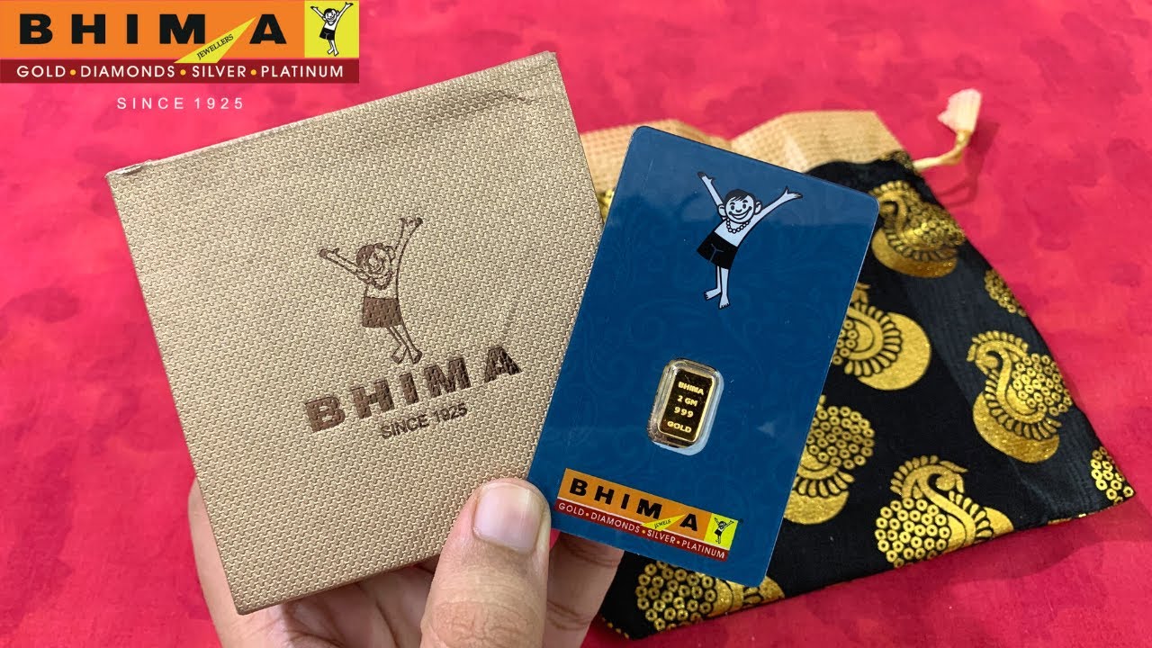 Bhima 24K Gold Bar Unboxing - Bhima Jewellery Experience AJIO | Indian Bullionaire