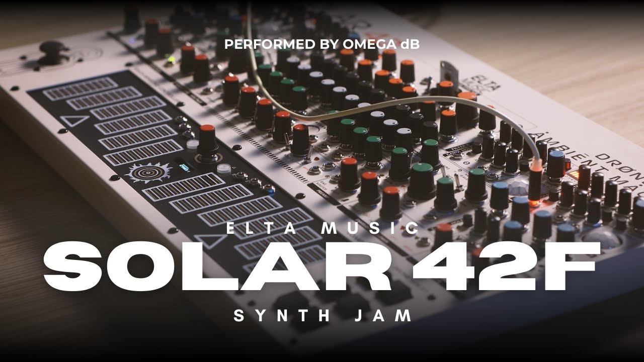 Solar 42F Synth Live Jam: Cinematic Sci-Fi Soundscape | OMEGA dB