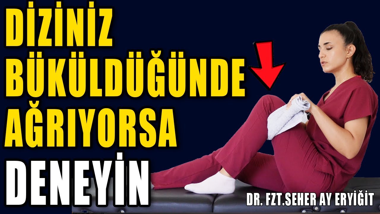 DİZİNİZ BÜKÜLDÜĞÜNDE AĞRIYORSA DENEYİN #kireçlenme #aktifizyo #osteoarthritis