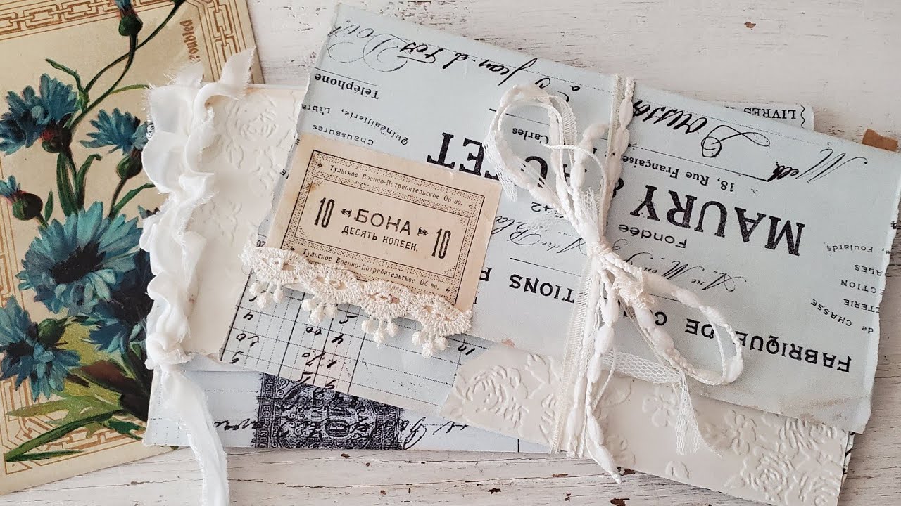 Pretty Altered Envelopes for your Junk Journals