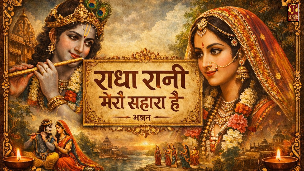 राधा रानी मेरो सहारा है | Radha Rani Bhajan | Barsane Wali Radhe Bhajan | Pratiik Bhakti Songs