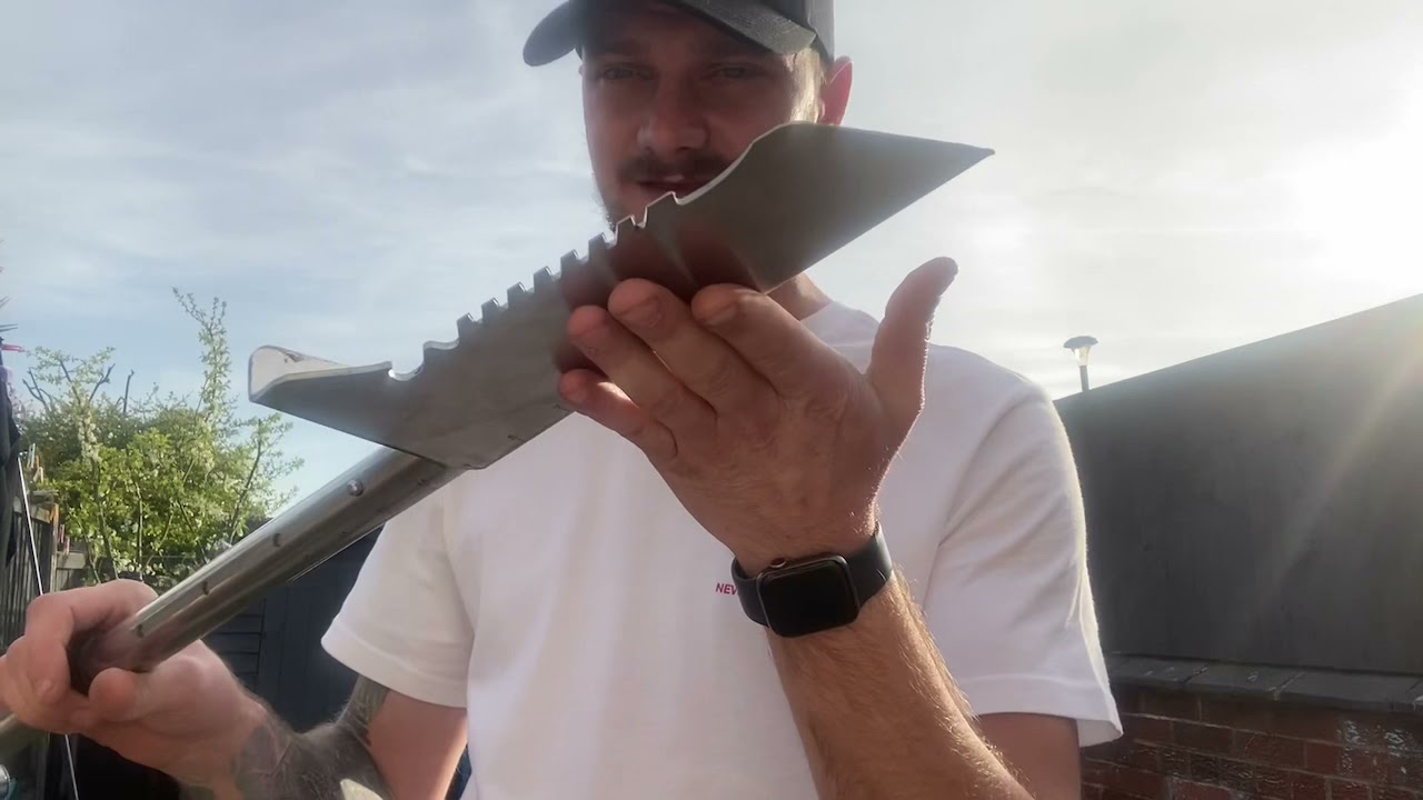 Staffordshire Searcher, Nokta makro premium shovel review. Metal detecting