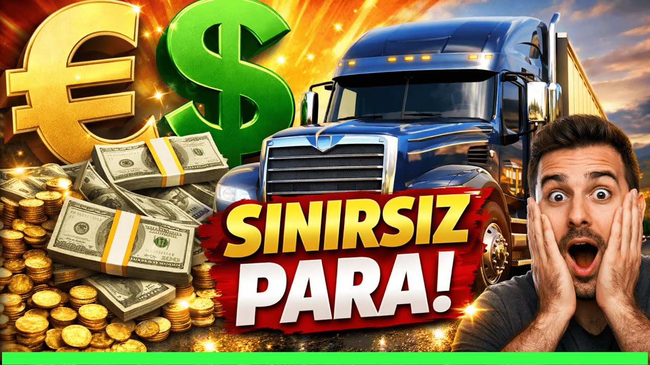 Euro Truck Simulator 2 PARA HİLESİ 🔥 Sınırsız Para! (2026 Güncel – Uygulamalı)