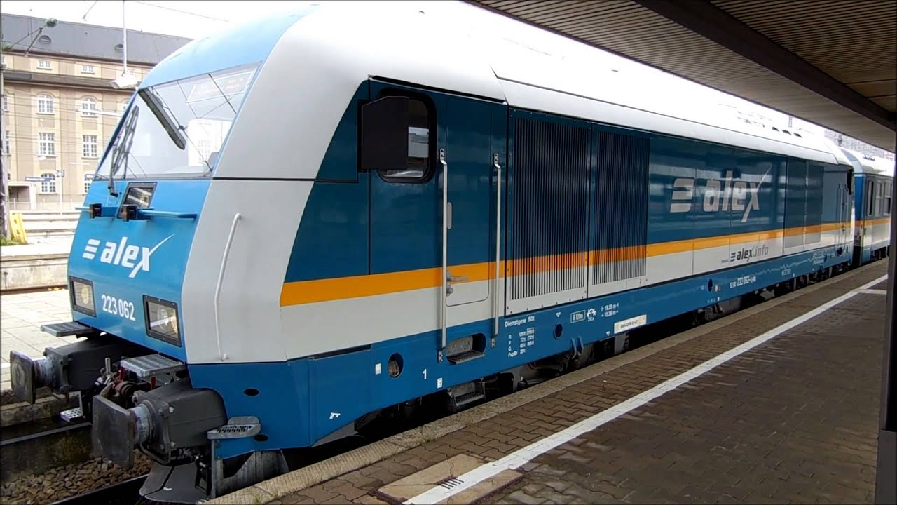Siemens ER20 (BR 223, ALEX): Rangieren, Motorstart, Leerlauf und Ausfahrt