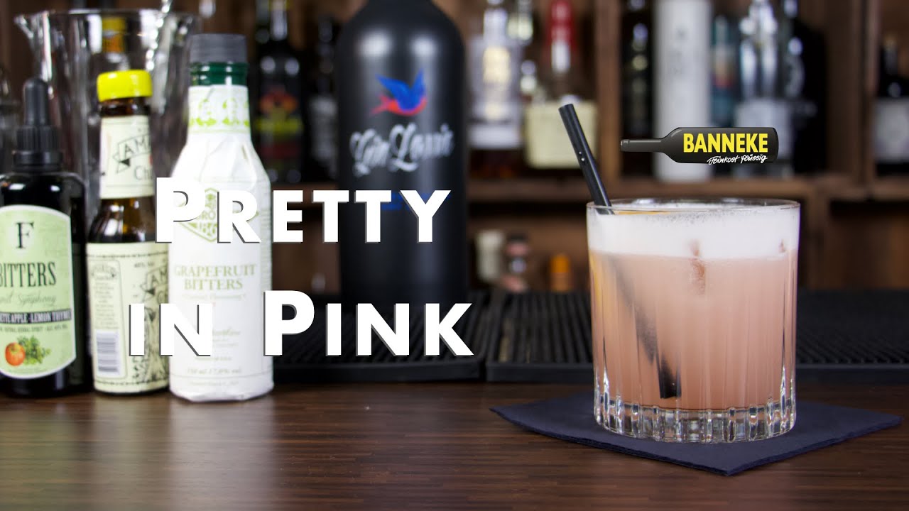 Pretty in Pink - Gin Cocktail selber mixen - Sch&uuml;ttelschule by Banneke