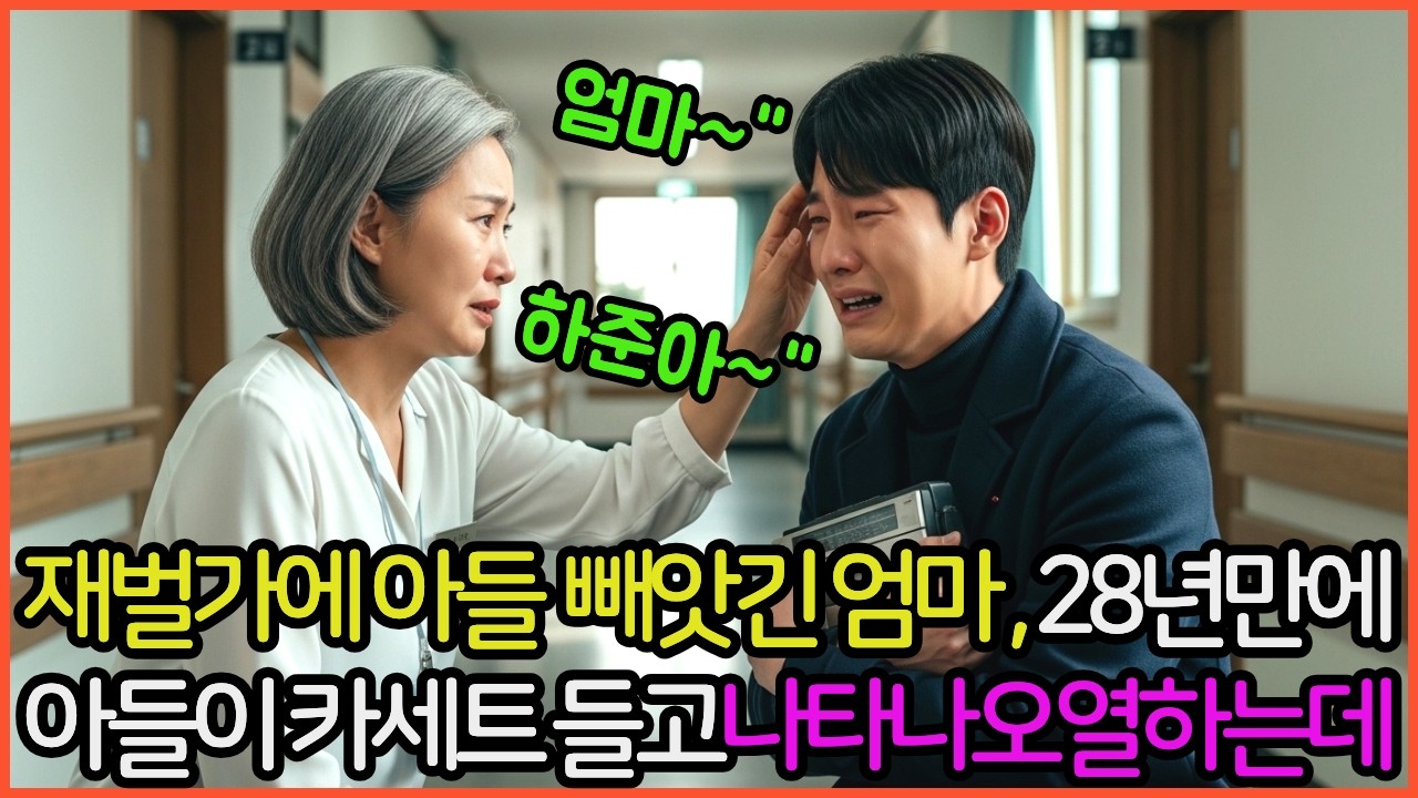 재벌가에 아들 빼앗긴 엄마,28년만에 아들이 카세트 들고 나타나 오열하는데 | 반전사연 | 오디오북 | 노후사연 | 인생사연|