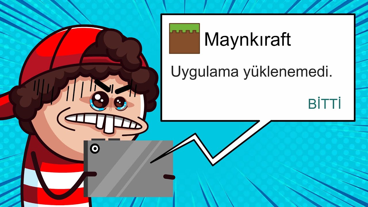 MOBİL OYUNLAR (En Komik Animasyonlar)