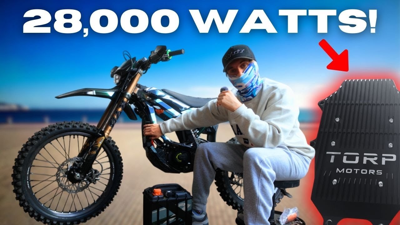 Ultra Bee разгоняется до 76 миль в час на стандартной батарее? // TORP TC1000