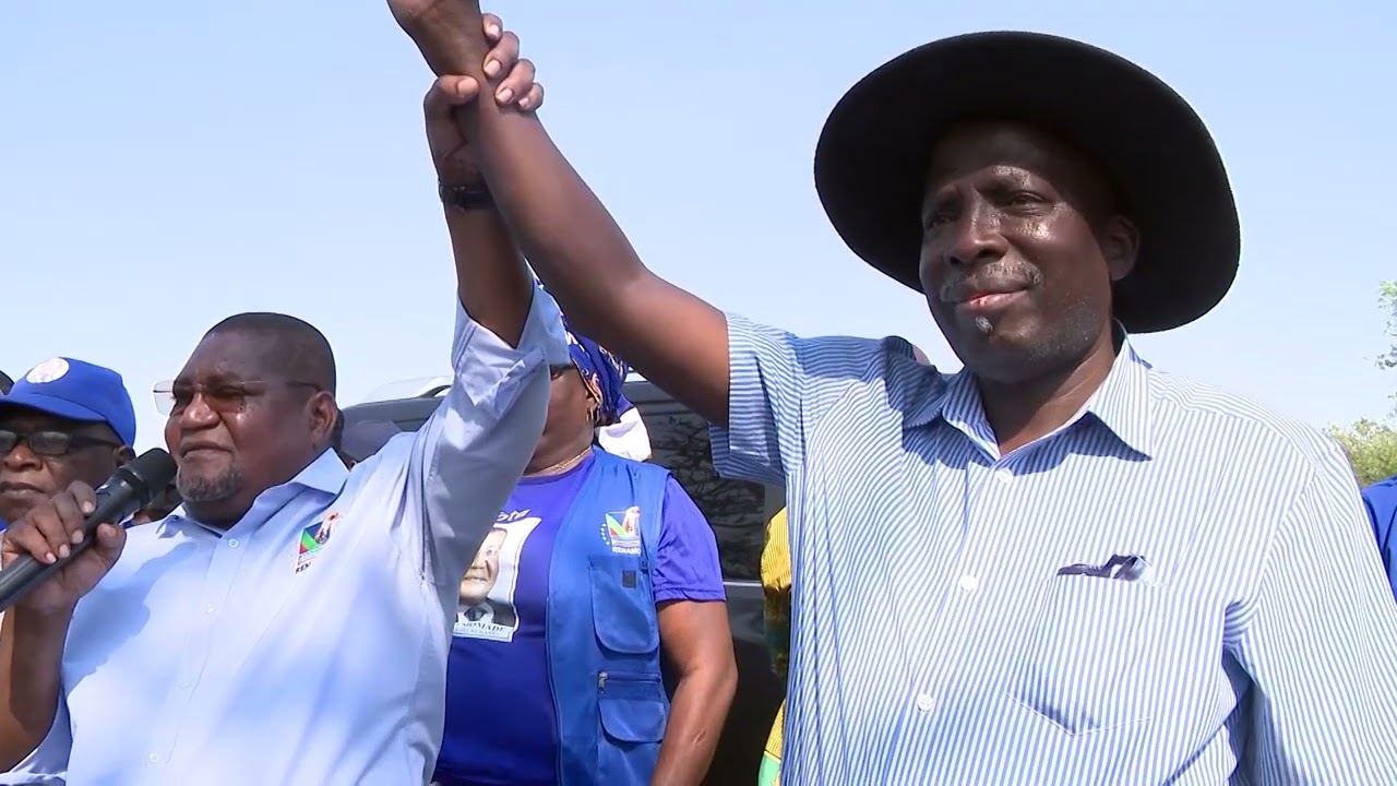 Ossufo Momade em Sofala e Manica: Candidato da Renamo pediu voto aos eleitores ao longo da EN-1