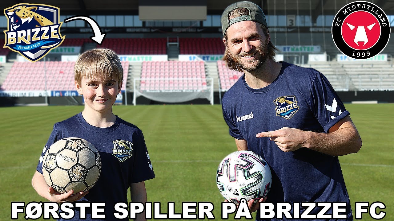 OVERRASKER FØRSTE SPILLER I MIN NYE FODBOLDKLUB! (BRIZZE FC)