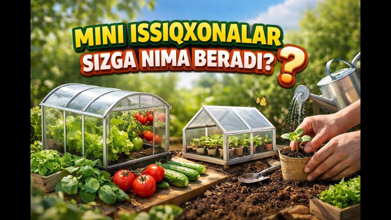 Тренддаги иссиқхона 2026