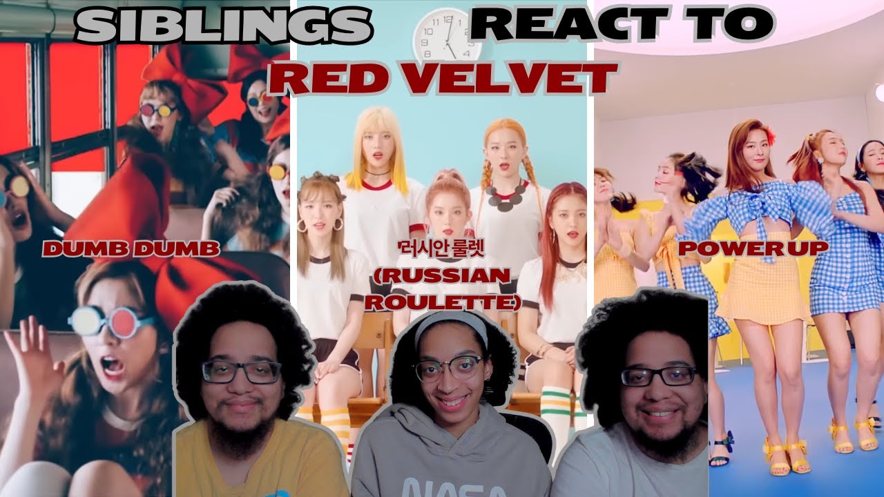 Their Music is Fun! | Siblings React to Red Velvet ( 레드벨벳) Songs