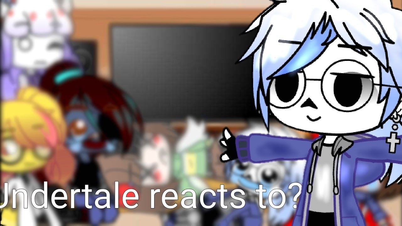 Undertale reacts to sans battle but I want to die||gacha club