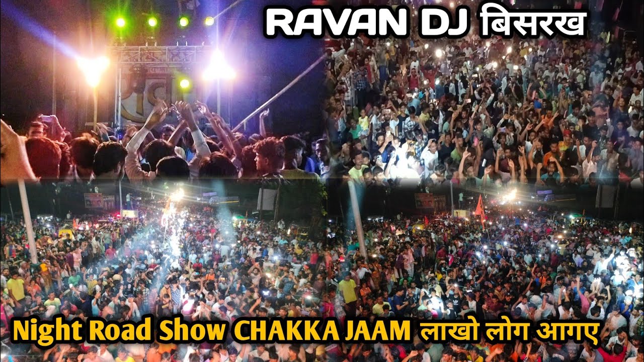 Kavit Ravan DJ Ne Kiya Bareilly Ka Chakka Jaam 😱 | Night Road Show ⚡ | Ravan DJ Bareilly 2024