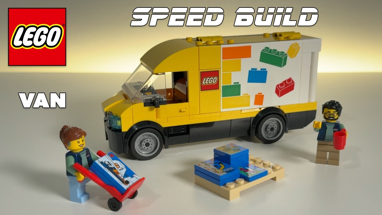LEGO City The LEGO Van 60500 // Speed Build