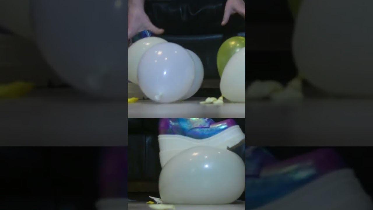 Balloon STOMP #balloonpopping