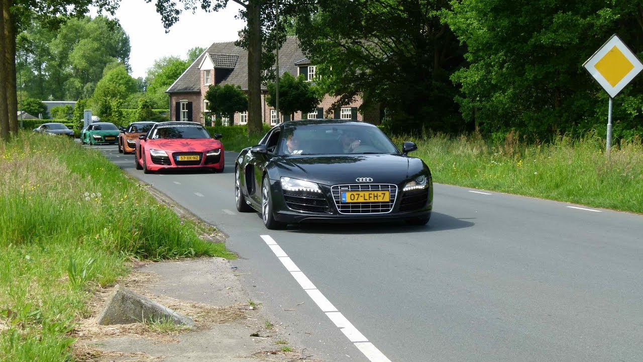 Audi R8 complication: R8 V10 Plus, R8 Larini, R8 Spyder, R8 V8......,