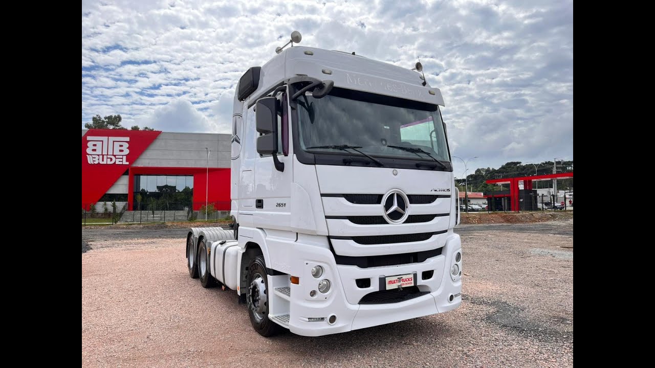 MERCEDES BENZ ACTROS 2651 6X4 2019 COM FREIO RETARDER