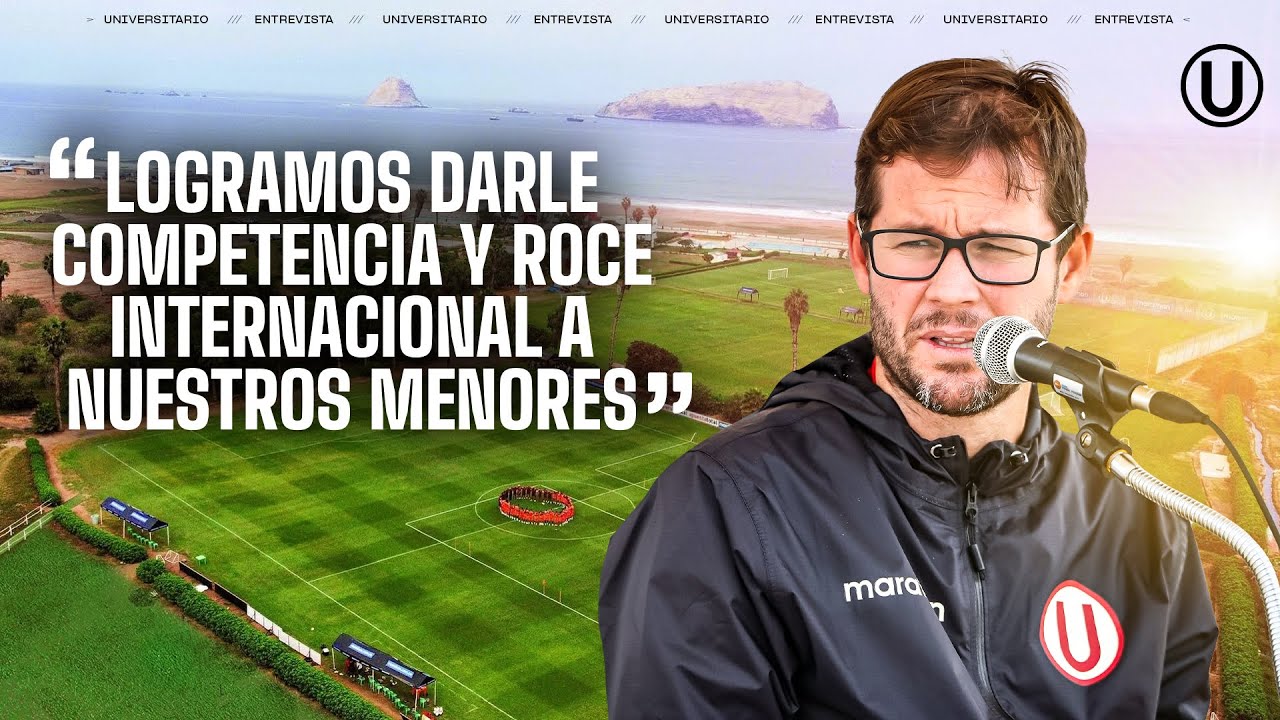 🎙️Manuel Barreto y los objetivos alcanzados con las divisiones menores | ENTREVISTA