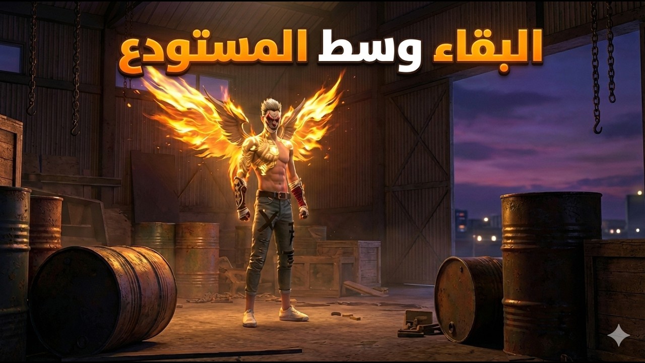 البقاء وسط المستودع