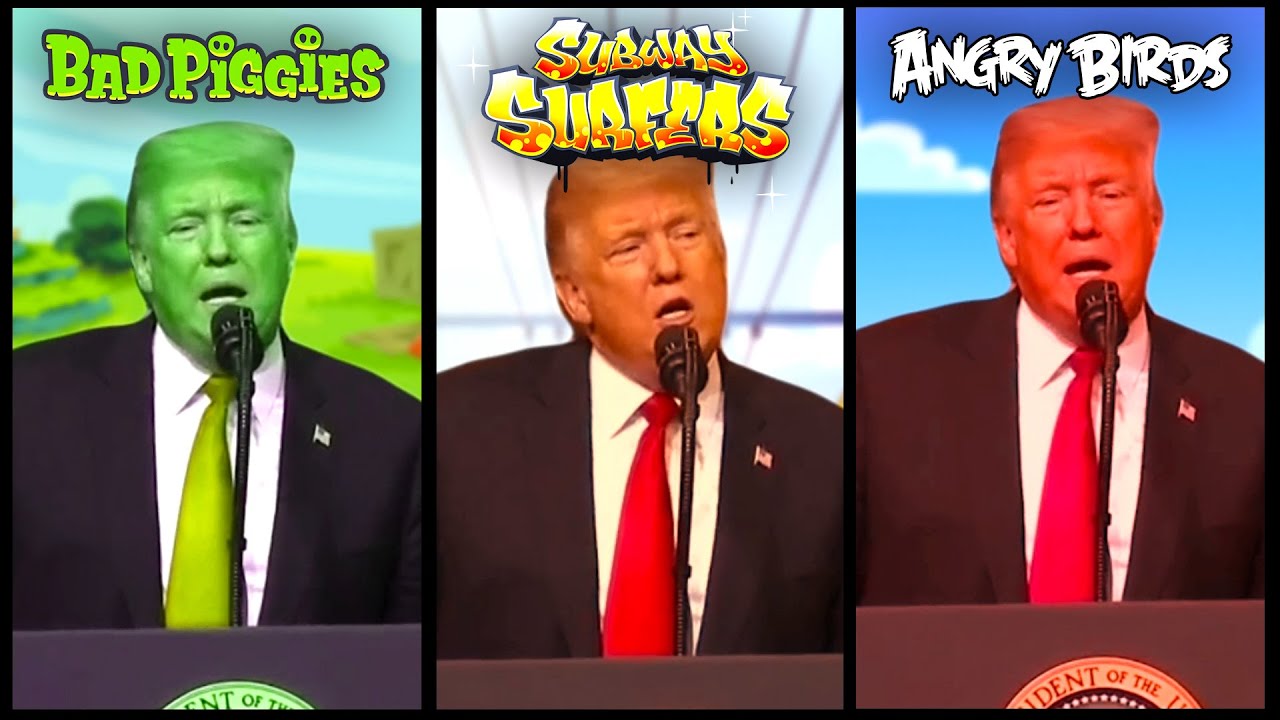 Donald Trump 'Obamna', but in popular mobile games