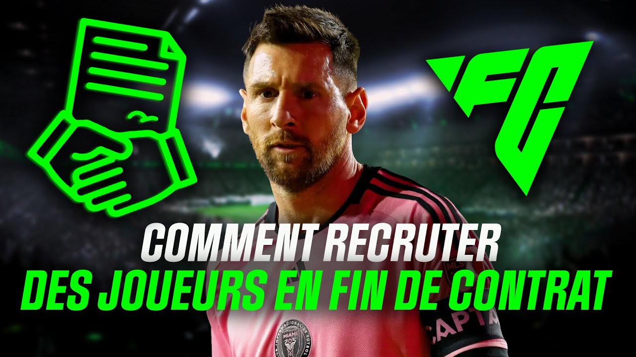 Comment RECRUTER des joueurs en FIN DE CONTRAT sur FC25 ?