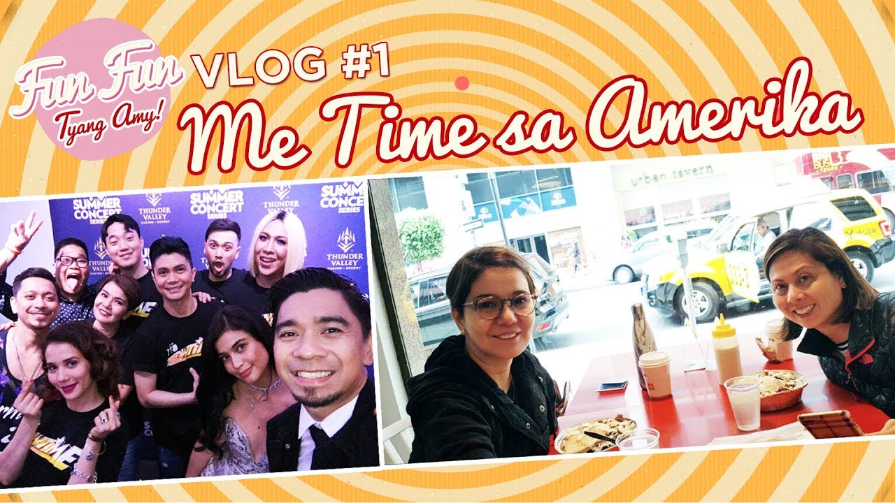[Fun Fun Tyang Amy] Vlog 1 : US Trip With It's Showtime Family