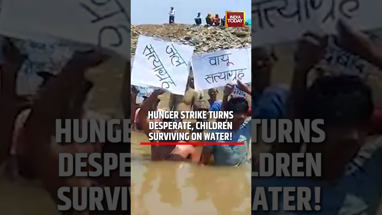 MP Farmers Protest Turns Desperate: Children Survive on Water Amid Hunger Strike #mpnews