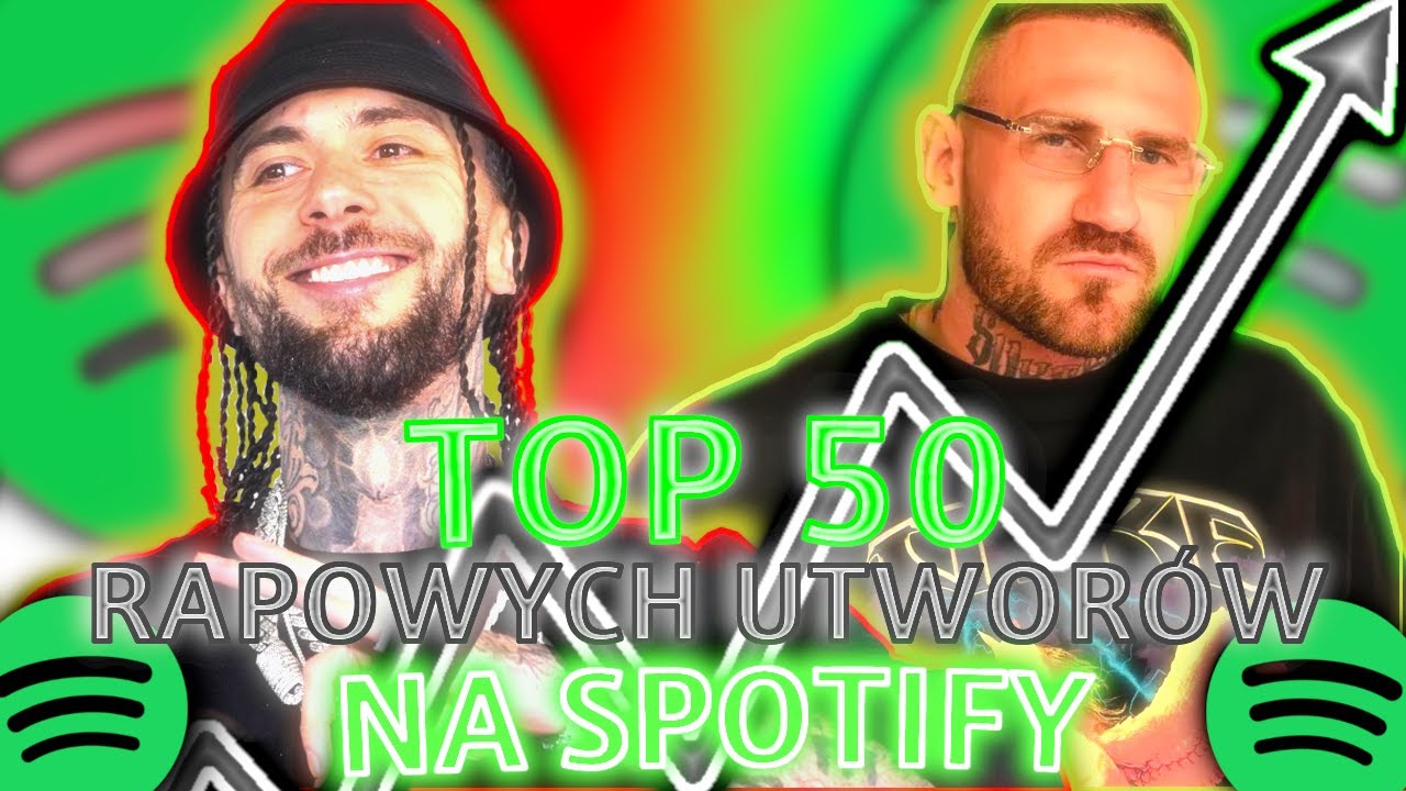 TOP 50 POLSKI RAP NA SPOTIFY!!!