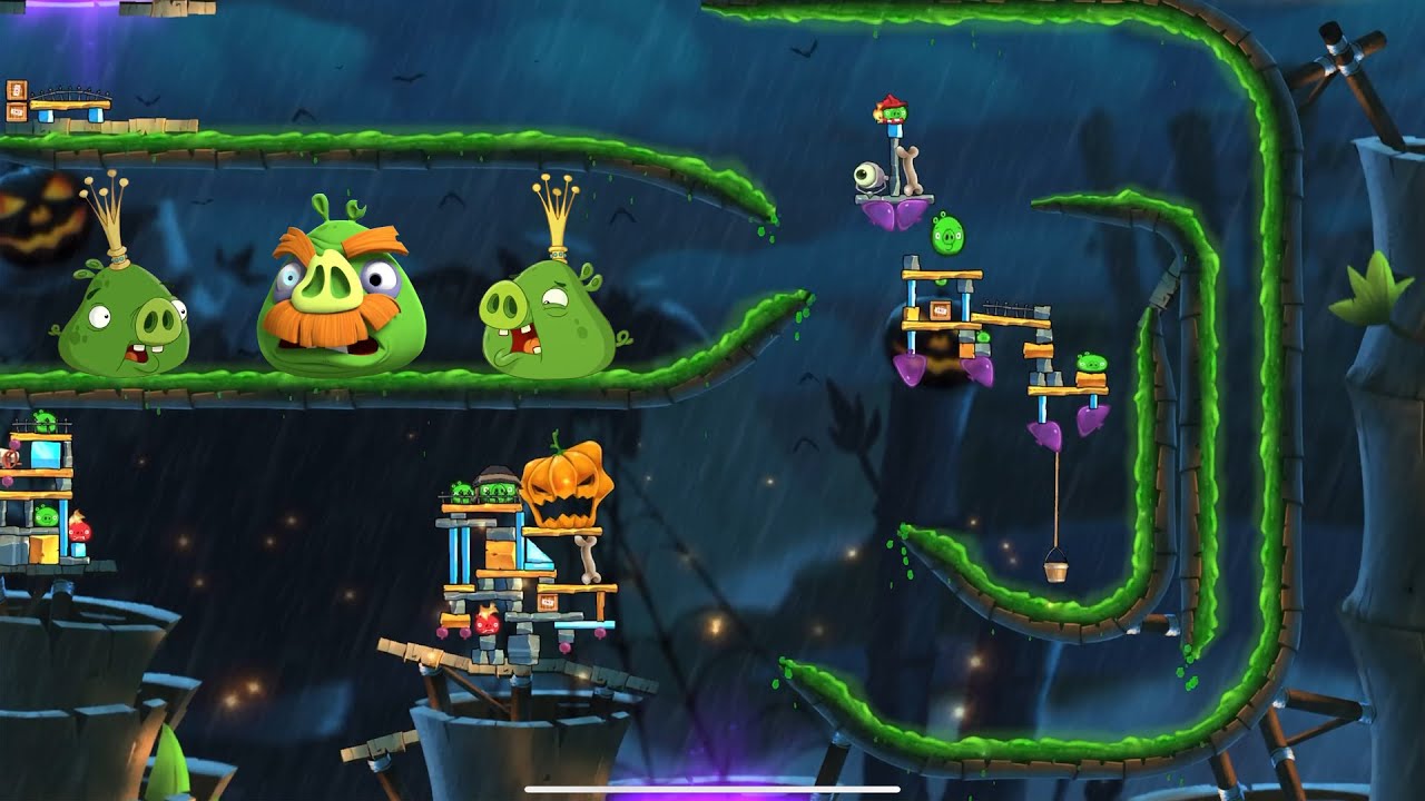 ANGRY BIRDS 2 iPad (NOV.8.2020) - KING PIG PANIC DAILY CHALLENGE