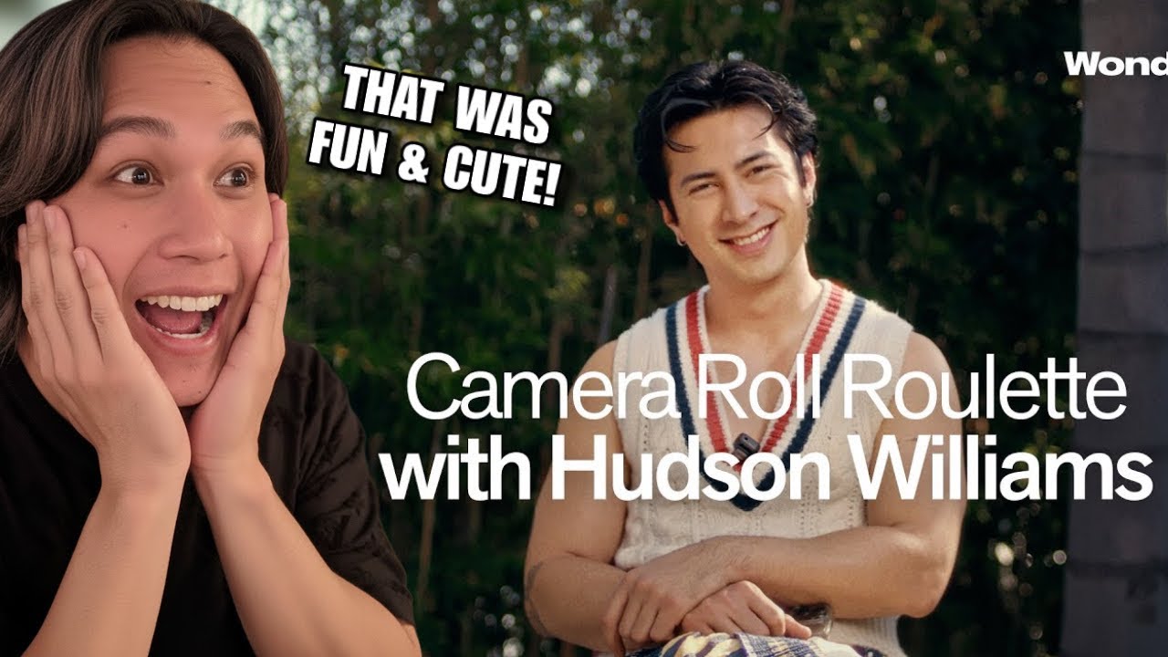 Camera Roll Roulette with Hudson Williams | Wonderland Magazine | REACTION
