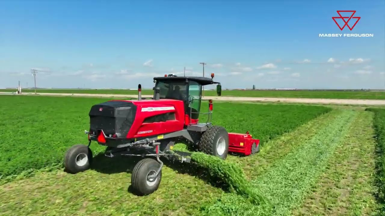 WR Triple hilera Segadoras autopropulsadas Massey Ferguson