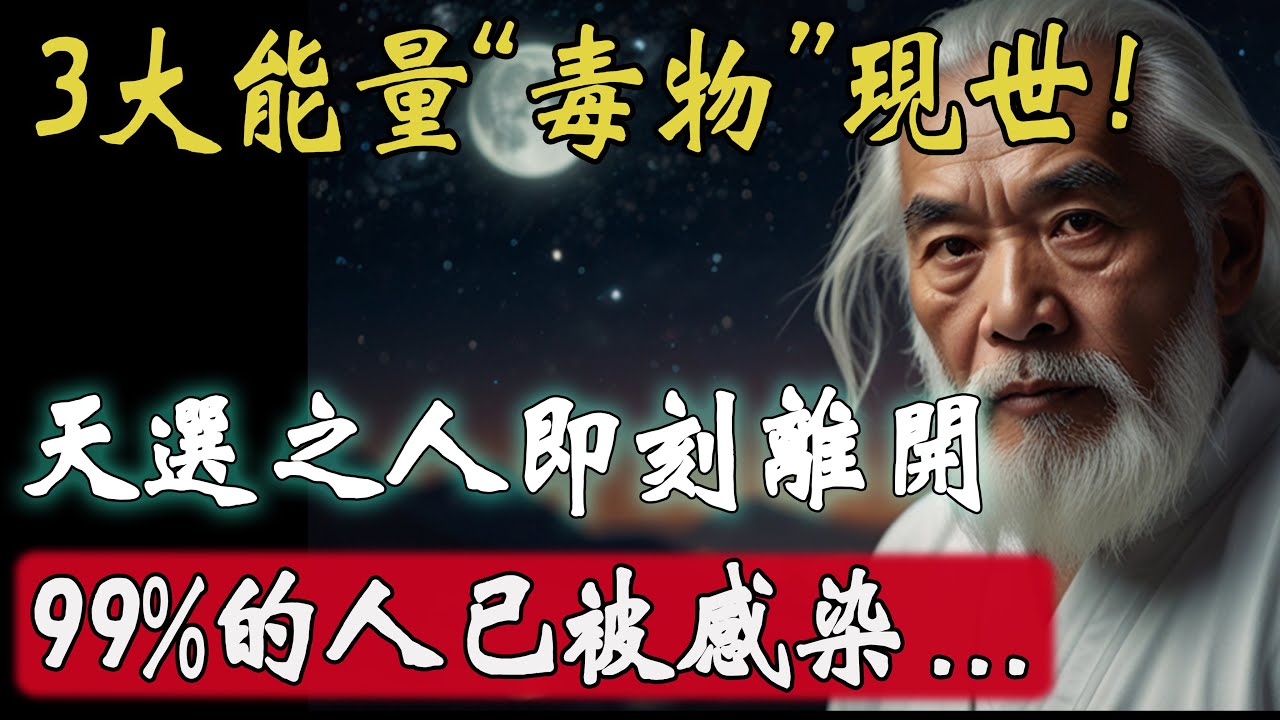 三大“能量毒物”現世！高頻者一旦沾染，氣場潰散，99%的人已深陷而不自知。天選之人請立即遠離！