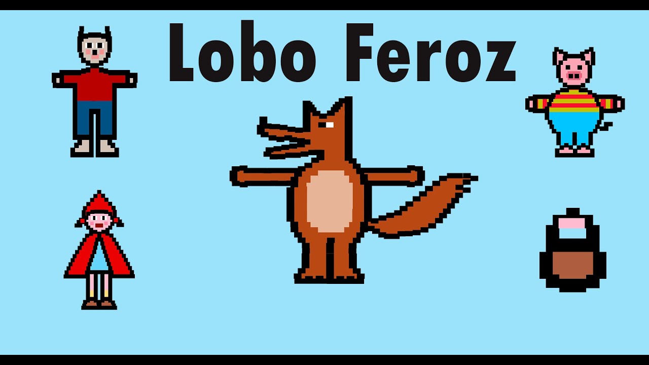 Los Tres Cerditos, Caperucita Roja, Siete Cabritillos y El LOBO FEROZ (3 Cuentos)